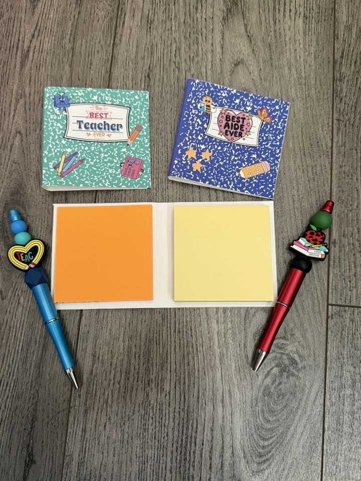 Teacher Sticky Pad Book