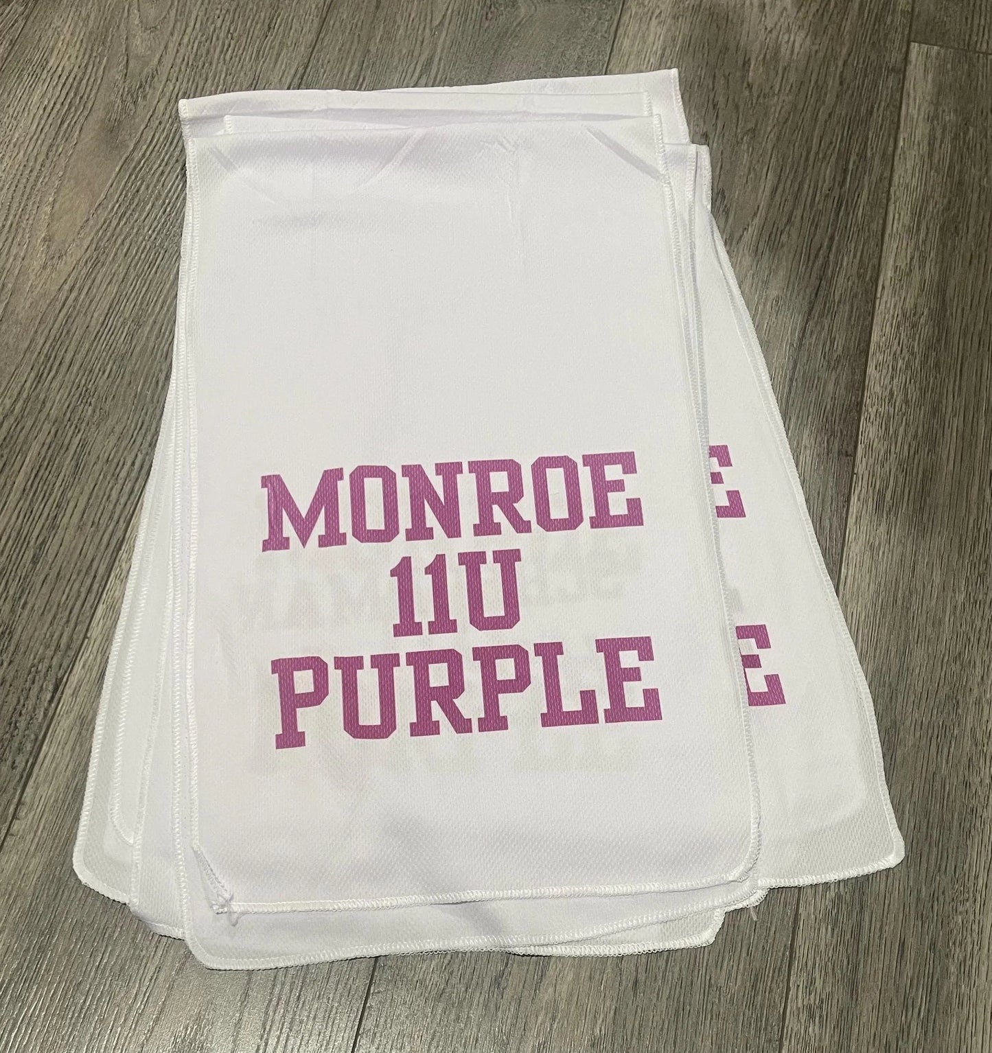 Personalized Cooling Towel – Custom Name Sports Rag for Athletes & Teams
