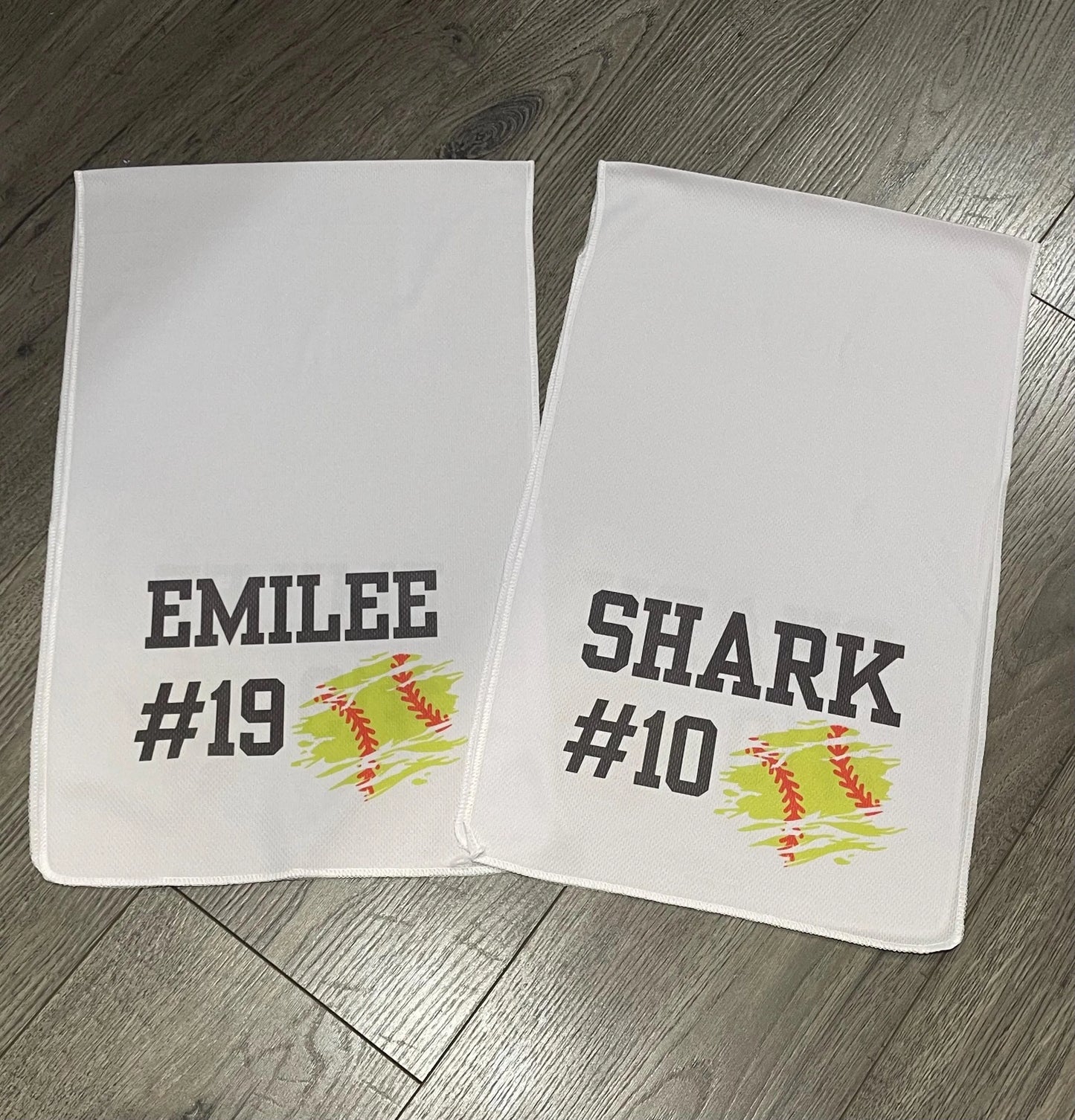 Personalized Cooling Towel – Custom Name Sports Rag for Athletes & Teams