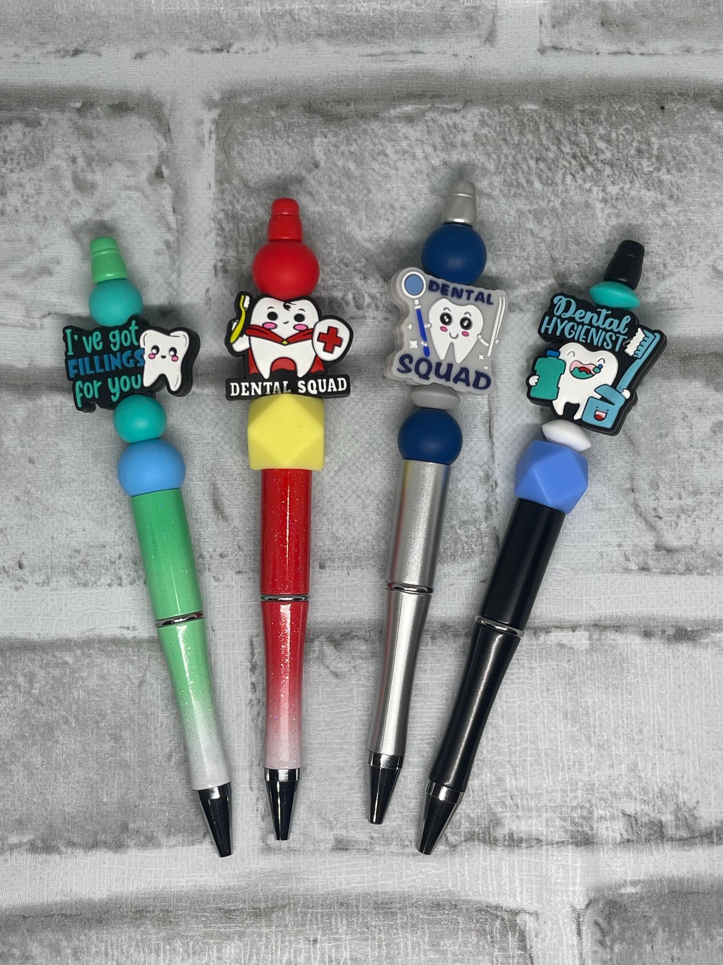 Handmade Beaded Pen for Dental Hygienist and Dentists