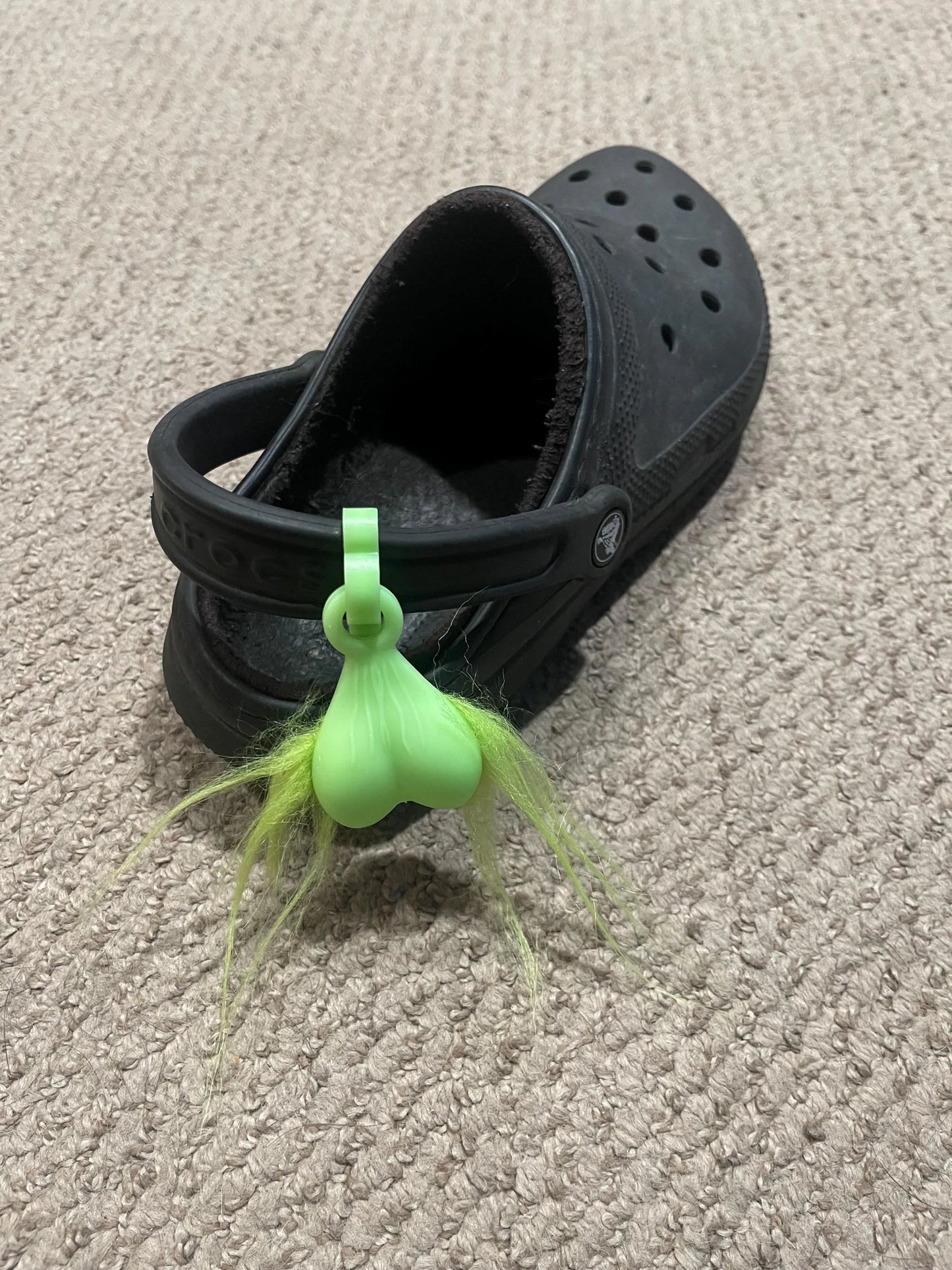 Grinch Nuts Shoe Charm – Funny Christmas Gag Gift for Shoes or Stockings