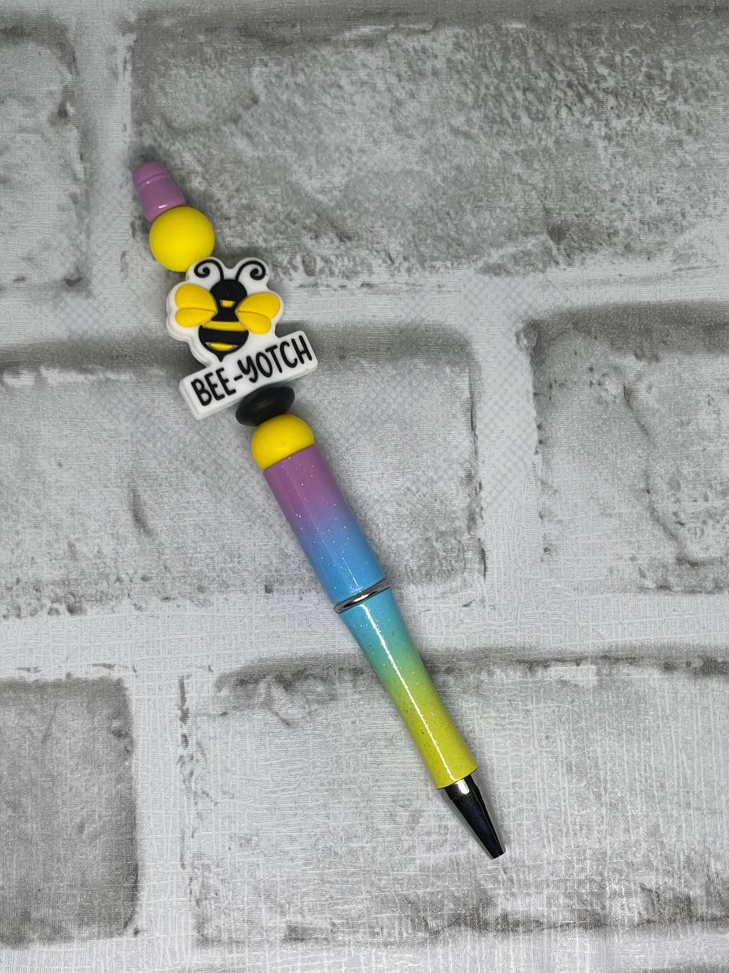 Sarcastic Beaded Pens – Funny Pen Gifts for Teachers, Coworkers, and Snarky Friends
