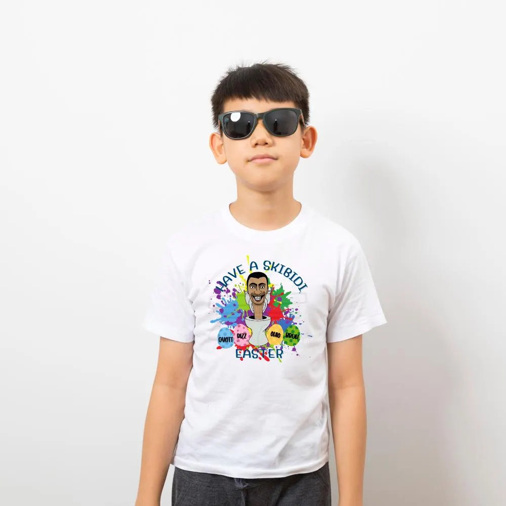Skibidi Easter Digital File, Teenage Slang Shirts, Easter Instant Download PNG
