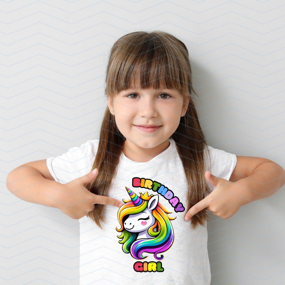 Magical unicorn printable digital art for kids rooms and crafts