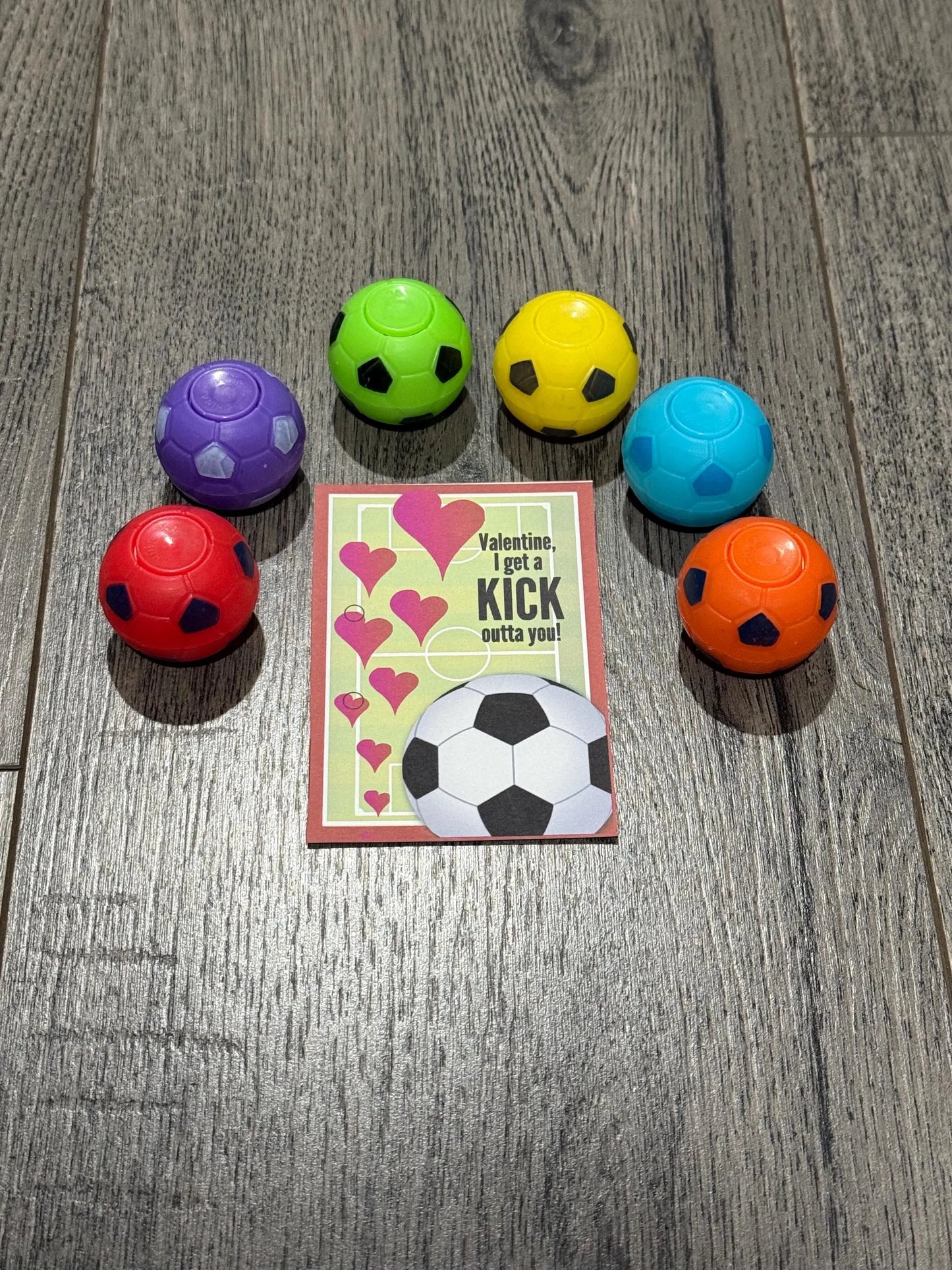 Sports Ball Fidget Spinner Valentine