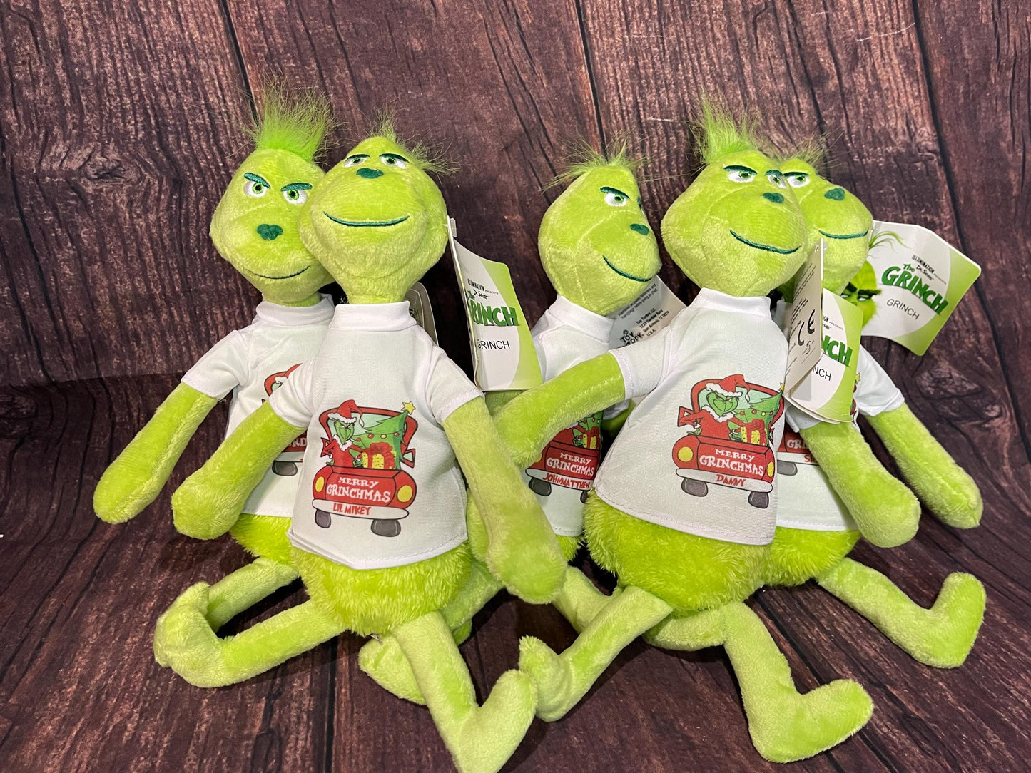 Merry Grinchmas Plush Gift - Personalized Grinch