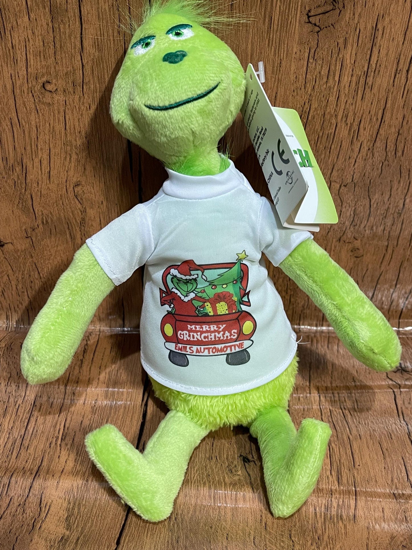 Merry Grinchmas Plush Gift - Personalized Grinch