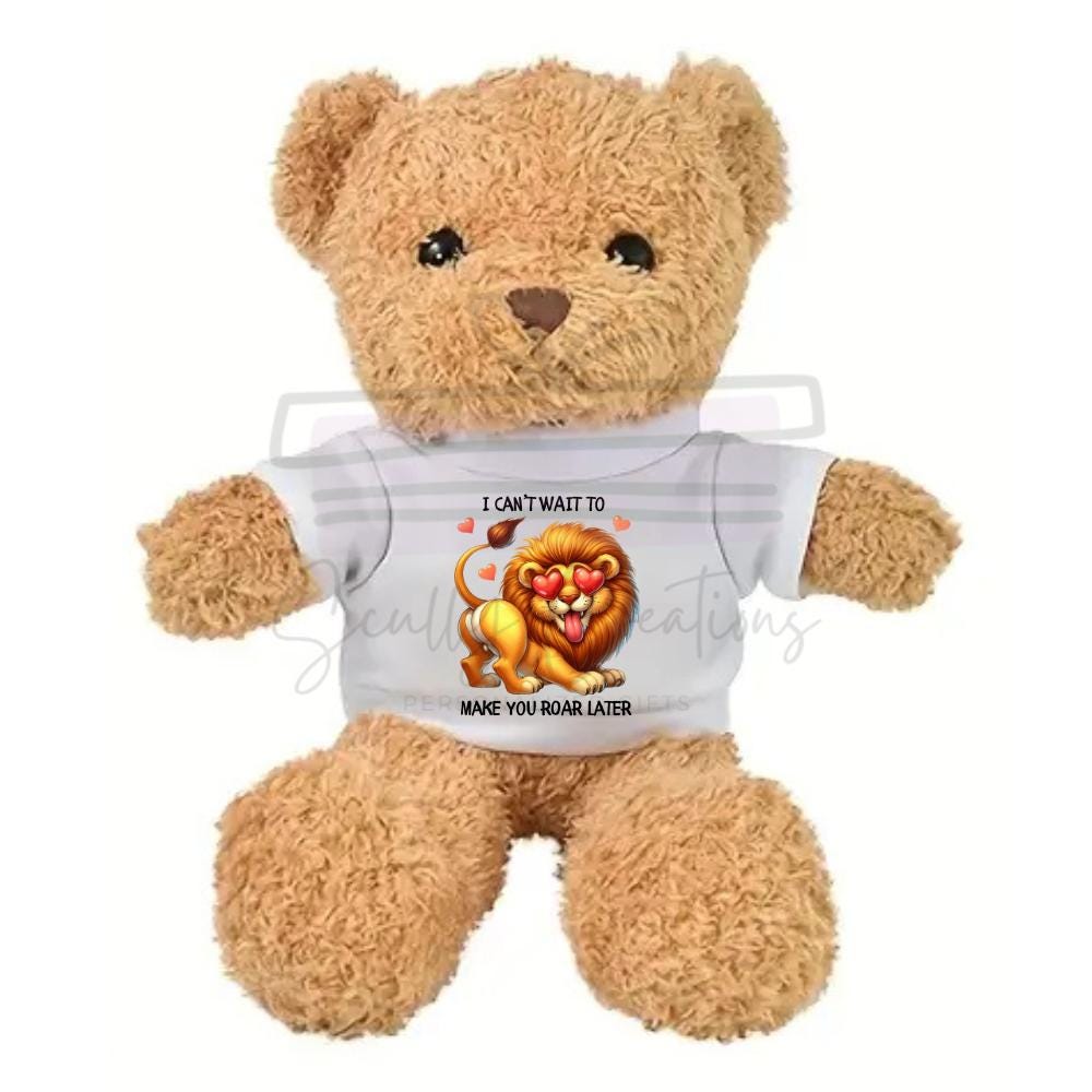 Naughty Lion Shirt Digital Download - Valentine Plush T Shirt Files