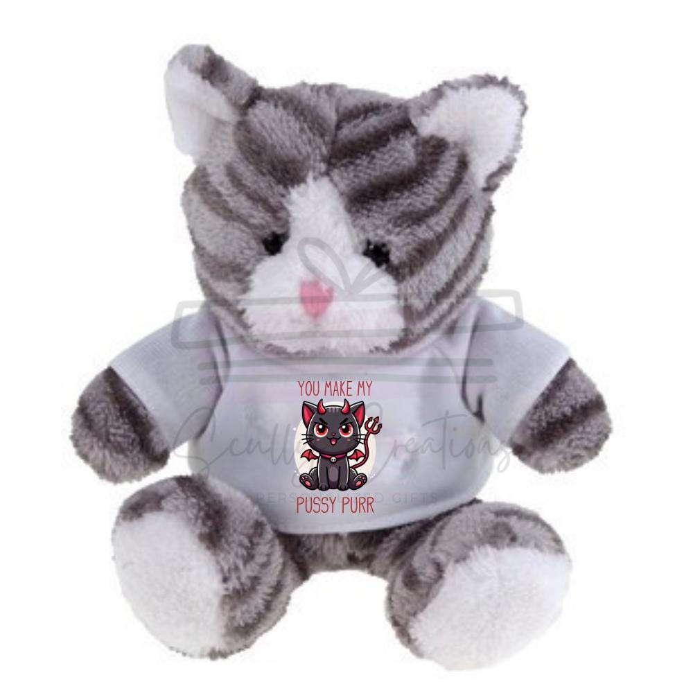 DIGITAL DOWNLOAD Naughty Cat Digital Download - Valentine Plush T Shirt Files