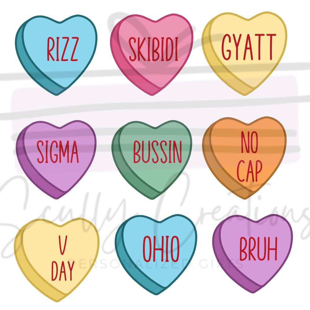Ohio Gyatt Sigma, Valentine Sweetheart Digital Download, Gifts for teenagers