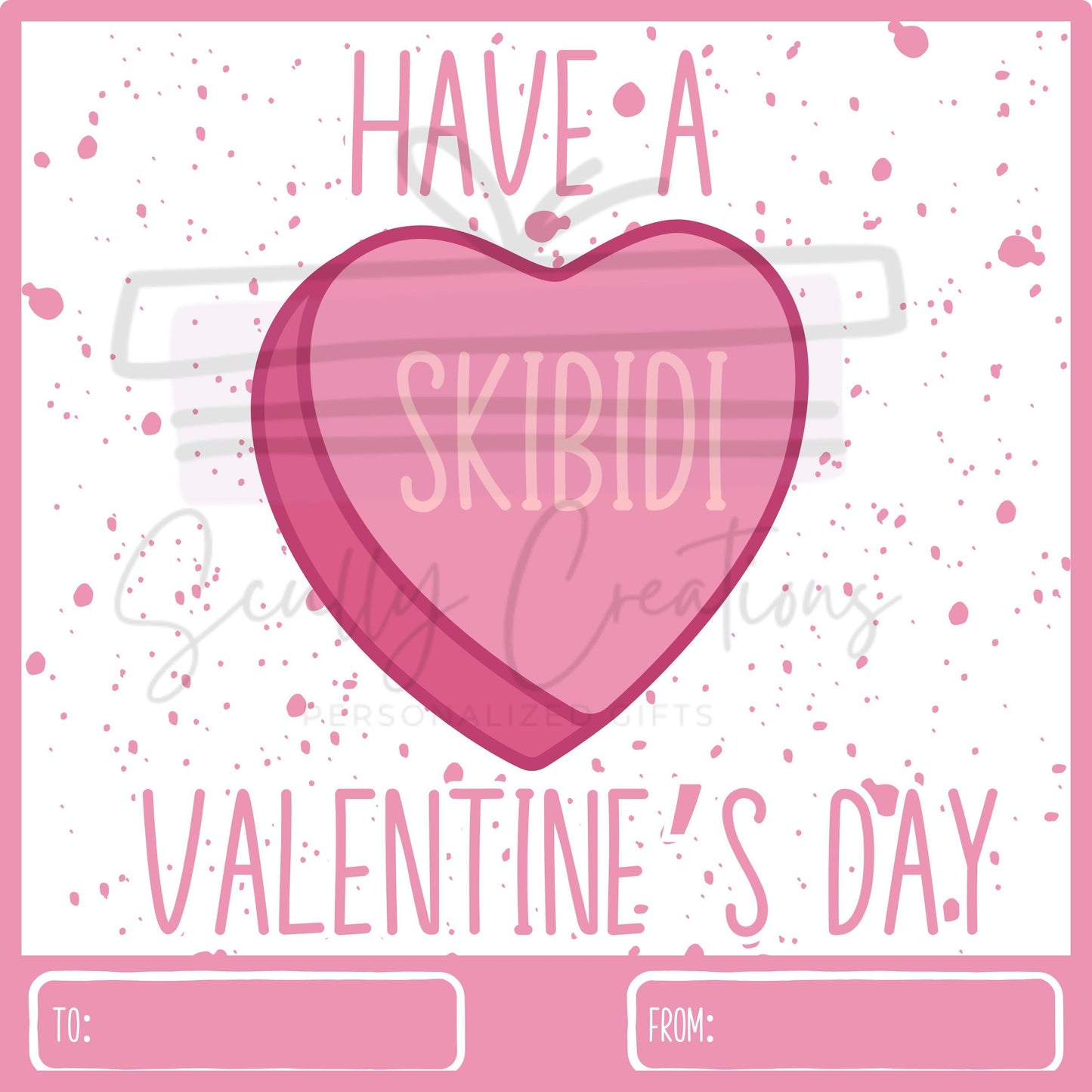 Teen Slang Valentine Cards- Digital PNG, Valentine Instant Download