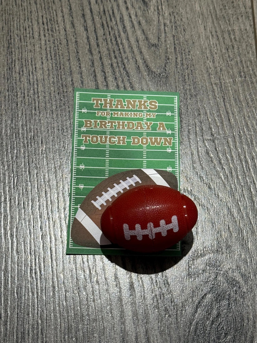 Football Sports ball fidget spinner party favor for kids birthday