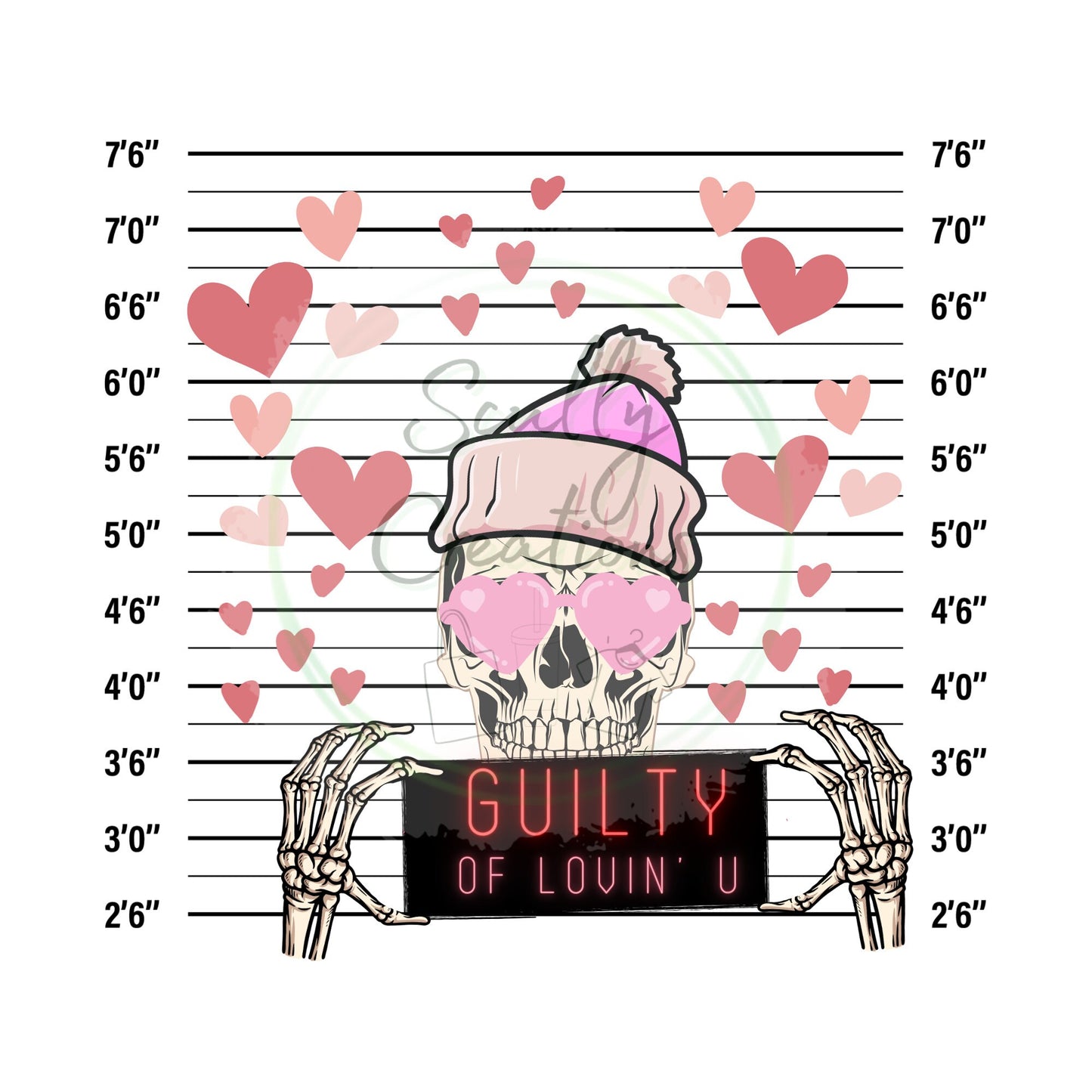Guilty of Lovin U PNG, Valentine Skeleton, Valentines Day, Skeleton Files, Valentine PNG