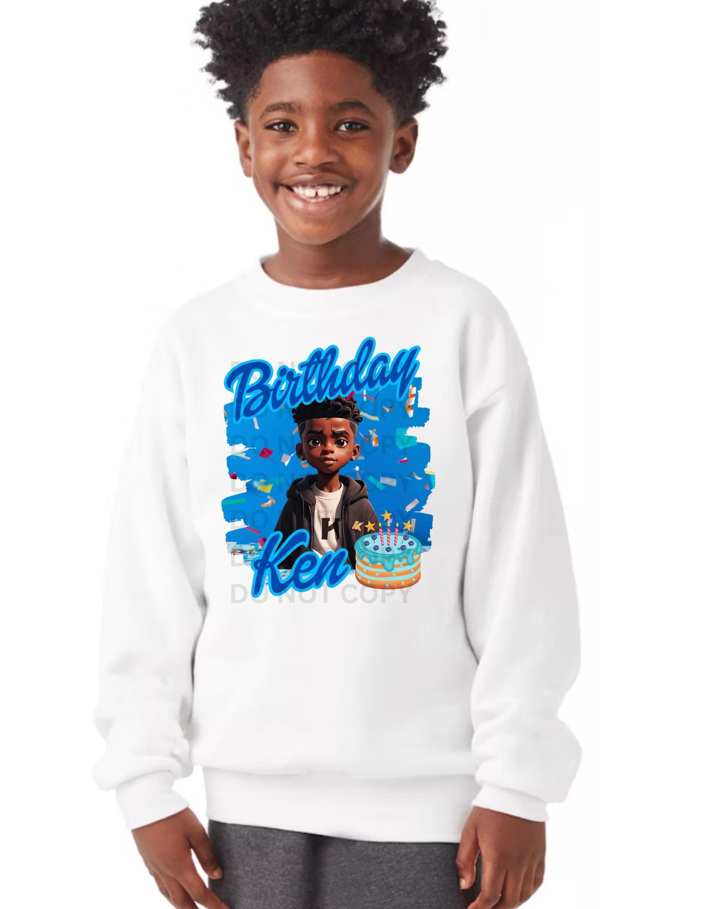DIGITAL DOWNLOAD Black Ken Boy Birthday Digital File, Black Barbi, Birthday Shirts, Boy Shirt, Ken Shirt File, Birthday Boy PNG